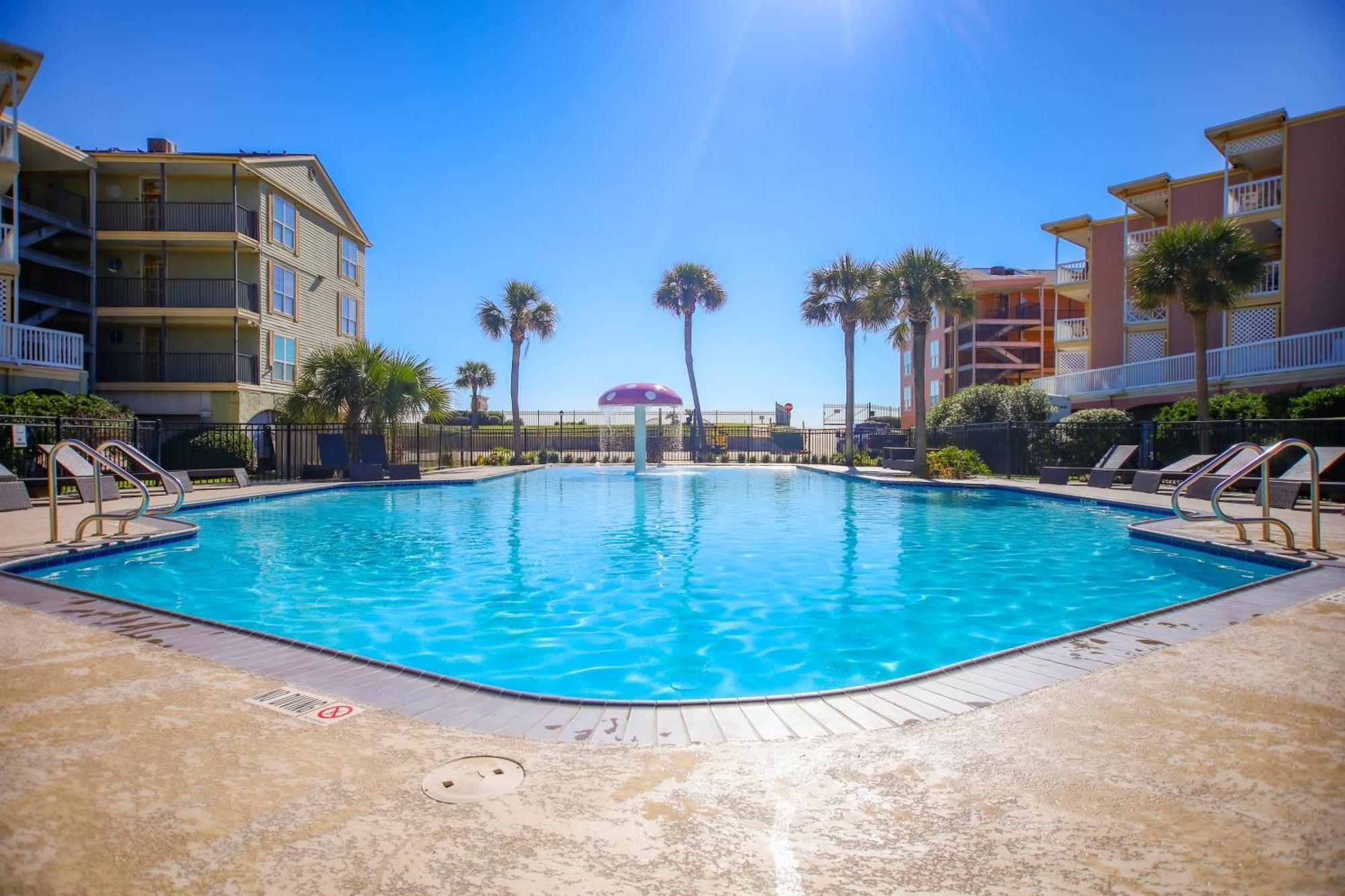 Sea-Renity Heated Pools Steps To The Beach Galveston Dış mekan fotoğraf