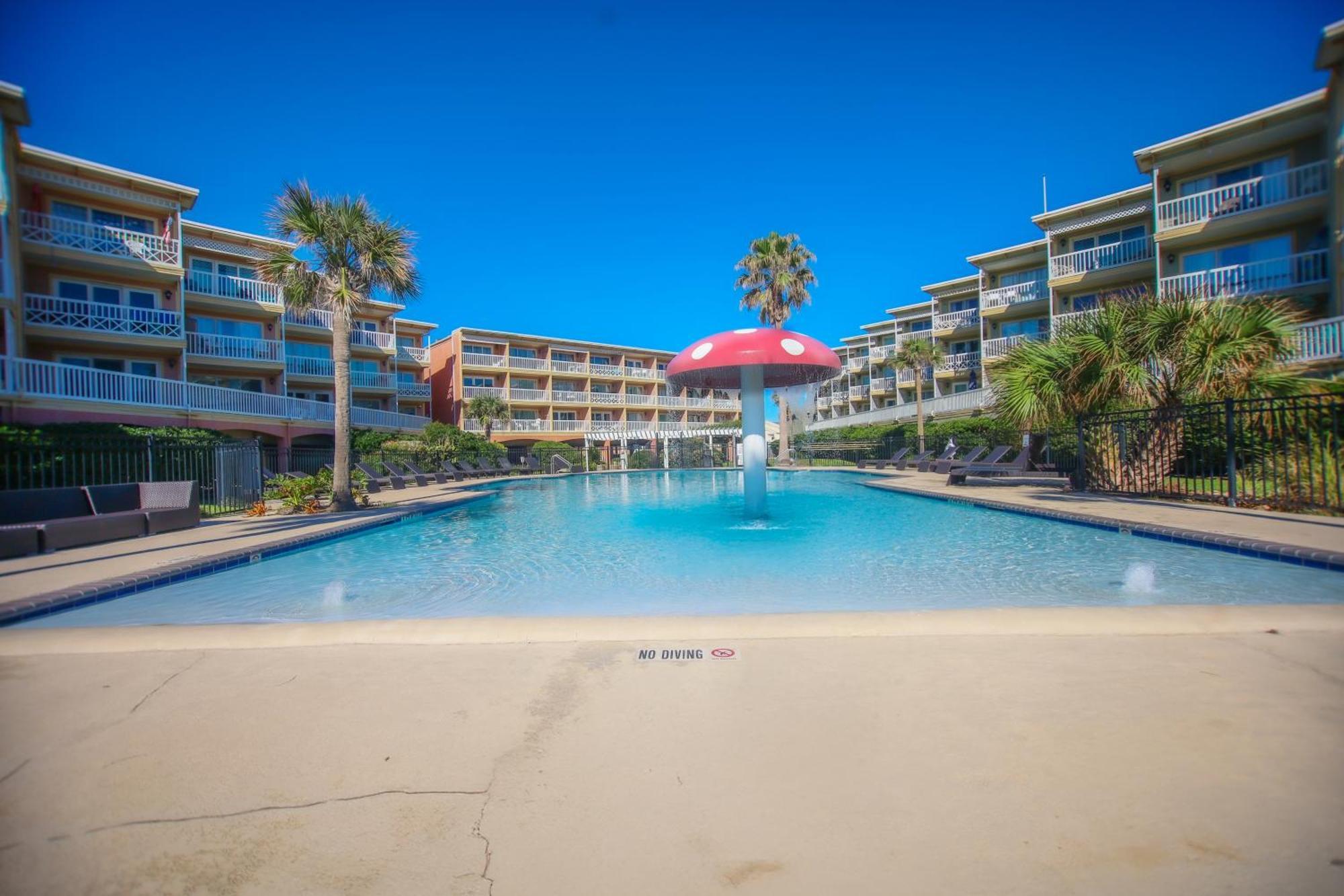 Sea-Renity Heated Pools Steps To The Beach Galveston Dış mekan fotoğraf