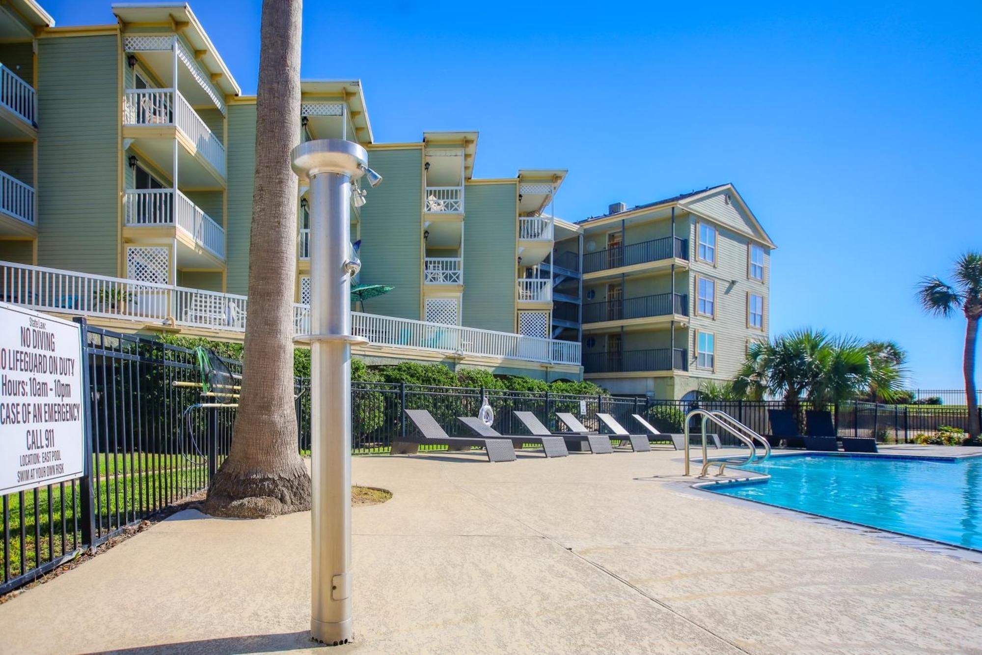 Sea-Renity Heated Pools Steps To The Beach Galveston Dış mekan fotoğraf
