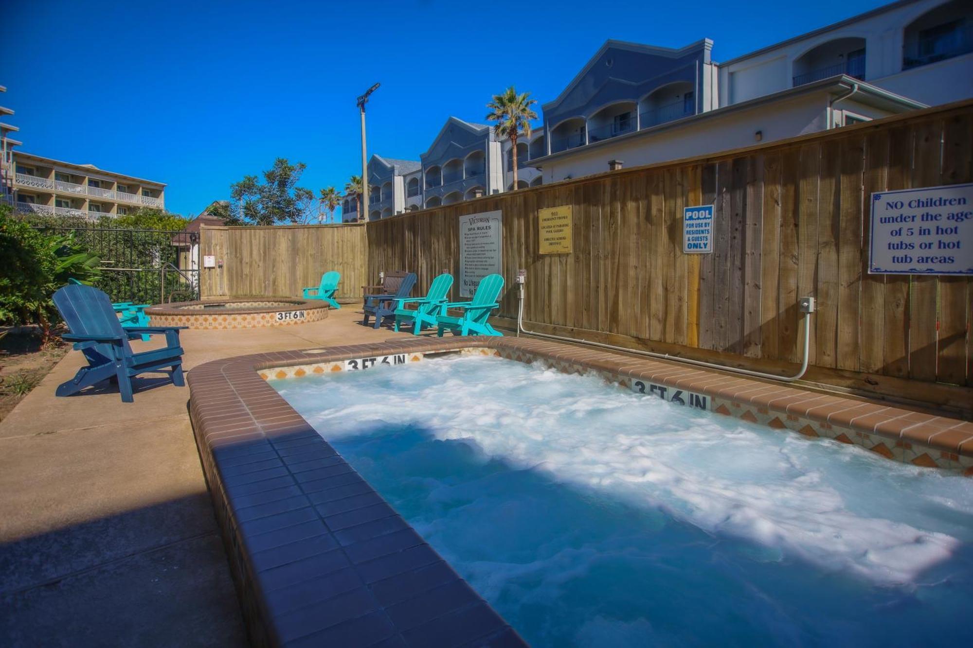 Sea-Renity Heated Pools Steps To The Beach Galveston Dış mekan fotoğraf