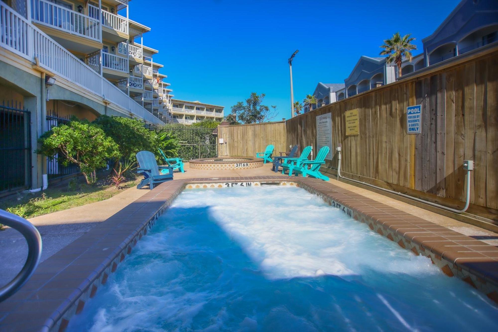 Sea-Renity Heated Pools Steps To The Beach Galveston Dış mekan fotoğraf